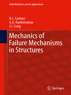 cover image of Mechanics of Failure Mechanisms in Structures